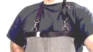 metal apron