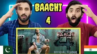 Baaghi 4 Teaser |Tiger| Sanjay dutt|Harnaaz|Sonam|Sajid Nadiadwala|Pakistani Reaction 