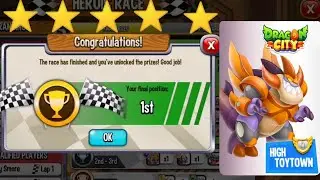 Dragon City - Winning 1st Prize In Heroic Race Event December 2022