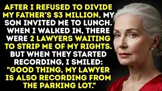 After I Refused to Give My Son My Inheritance, He Arranged a Family Lunch. When I Arrived...