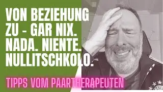 Von Beziehung zu Freundschaft-Plus zu Plus und dann zu - gar nix. Rote Flaggen Parade des Grauens!