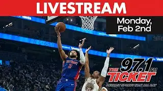 97.1 The Ticket Live Stream | Monday, February 2nd