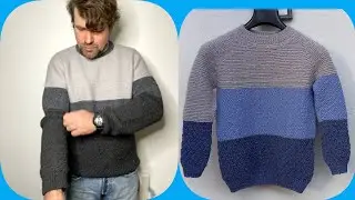 Maglia a legaccio nel raglan topdown. Per il nostro lui.