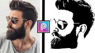 How To Make Face Logo In Simple Steps II PicsArt Editing tutorial.