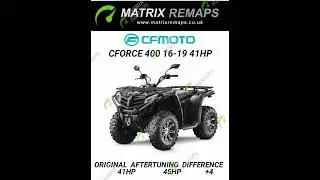 CFMOTO CFORCE 400 ATV ECU TUNING FLASH REMAP REMAPPING SERVICE UK