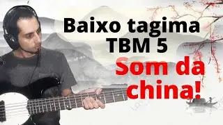BAIXO TAGIMA TBM 5! SOM DA CHINA!  - ESDRAS