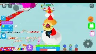 chegando no flot 8 no Roblox parkour