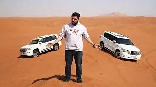 DRAG RACE|MERCEDES-BENZ G WAGON  4*4 vs NISSAN PATROL VS TOYOTA LAND CRUISER!!