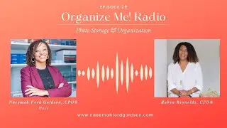 Becoming A Certified Professional Organizer with Robyn Reynolds, CPO&reg;