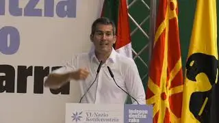 Hitzartzea | ARKAITZ RODRIGUEZ Sorturen VI. Nazio Konferentzia
