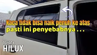 Kaca pintu bergetar saat dinaikkan, ini penyebabnya...