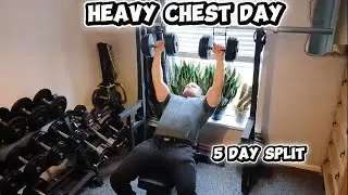 Chest Day 5 Day Split 💪 NATURAL BODYBUILDING 