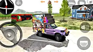 Modified DJ Pickup Stand & Racing Village  Indian Car Simulator 3D New Update Mobile Gameplay part 1