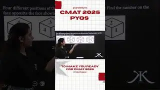 CMAT 2025 LR | Cube & Dice Complete Solution with Smart Tricks  | CMAT 2026 | KYMS Academy