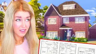 i built a REAL UK five bedroom home using actual floorplans 🇬🇧🏡 #RecreateRedrow