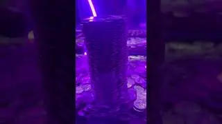Satisfying Coin Pusher ASMR Sounds! QUARTER TOWER! #Shorts