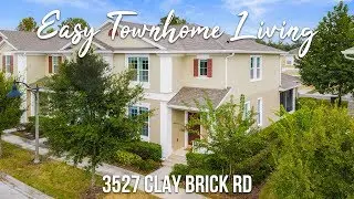 Maintenance Free Townhome Living - 3527 Clay Brick Rd | Harmony, FL 34773