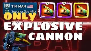 Only explosive cannon? Interceptor TIN_MAN. BATTLE BAY