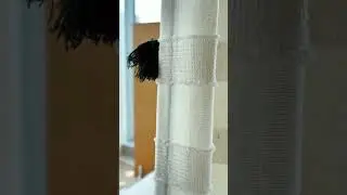These Handmade-Detail Curtains Feel Quietly Luxurious 🤍 | Modern Home Upgrade#homedecor #home