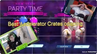 *INSANE* Accelerator Crate Openings! (Rocket League)