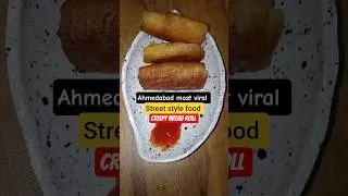 Quick and Easy Veg Bread Roll Recipe Ahmedabad street style food  #shorts #shortsfeed #shortvideo