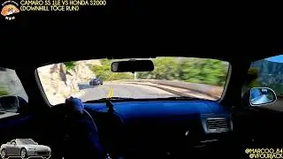 Honda S2000 vs. Camaro SS 1LE - Maximum Tōge Battle: Downhill Run