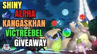 Pok&eacute;mon ZA: Shiny Alpha Kangaskhan & Alpha Victreebel Giveaway!