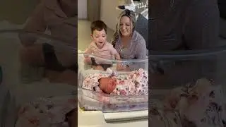 Little Brother Comforts New Baby Sister with 'Twinkle, Twinkle, Little Star | Heartsome