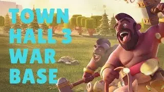 Clash of Clans Town Hall 3 War Base Layouts HD