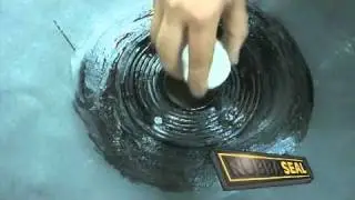 EPDM Rubber Roofing Installation - Step 7 Internal Outlet