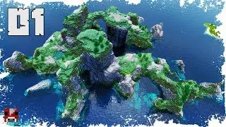 Minecraft Timelapse - EPIC Extreme Hills Biome Transformation! - (WORLD DOWNLOAD)