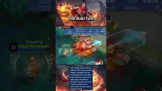 VALIR BUILD TANK? DIJAMIN MUSUH TERBAKAR DAN AUTO KESAL #mlbb