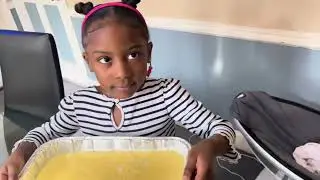 Making the BEST Cornbread Ever with Bella! | Cozy Kitchen Vibes 🍯🌽