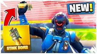 NEW FORTNITE STINK BOMB GAMEPLAY