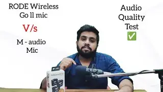 Rode Mic testing and comparison with condenser microphone #rode #microphone #rodemicrophone #test