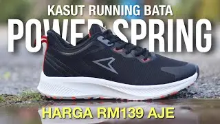 KASUT RUNNING BATA: POWER SPRING | Harga RM139