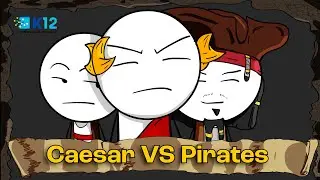 Julius Caesar Kidnapped by Pirates &mdash; Educational Video for Kids | K12