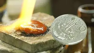 Making Australia's first 9 cent coin