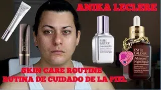 MI RUTINA CUIDADO DE LA PIEL | ESTEE LAUDER | ANIKA LECLERE