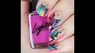 Quick Stamping Nail Art | Lights Lacquer Float On Collection