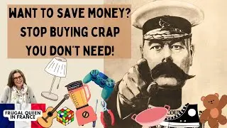 Want to save money? Stop buying crap you don't need! #frugal #shopping #costoflivingcrisis