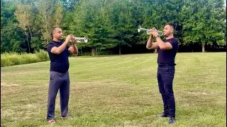 There is a Fountain | Trumpet duo | Ivan & Roman Lupu | Praise and Worship song 