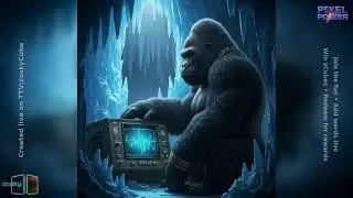 (176856) pixelPower: **Icy gorilla throne. Ancient oscilloscope. Prophecy. Jailbreak. Destiny.**