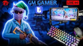 GM GAMER is Live Stream🔴 With TOP 1 GRANDMASTER 😵 Keyboard And Mouse gameplay