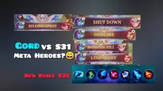 Gord slaying S31 Meta Heroes | Mobile Legends Bang Bang | Ex global 4 Gord palyer