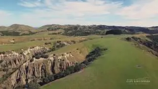 The View from Above of Kauri Cliffs, The Farm At Cape Kidnappers and Matakauri Lodge