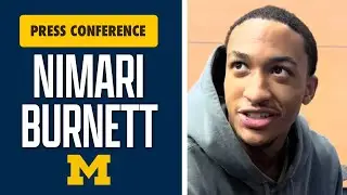 Нимари Бернетт анонсирует начало игры Big Ten в Мичиганском баскетбольном клубе I #goblue