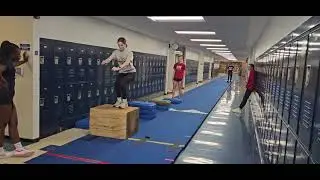 Box Drop and Pop Jump Progression 