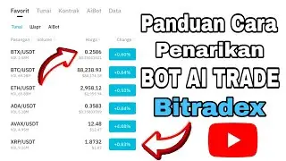 Cara Widrawall BOT AI Bitradex 💞
