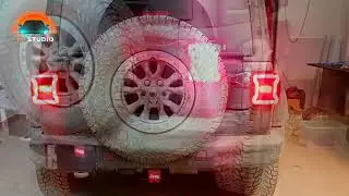 Jeep Wrangler модернизация фонарей